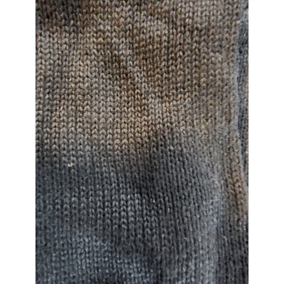 B P Designs sz Large Holiday sweater Christmas tree bling tunic knit black red - Picture 9 of 14